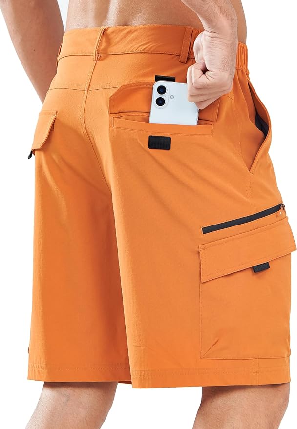 NORTHYARD Men's Cargo Hiking Shorts 9" Lightweight Outdoor Tactical Work Camping Sport Golf Casual Travel Fishing Multipocket