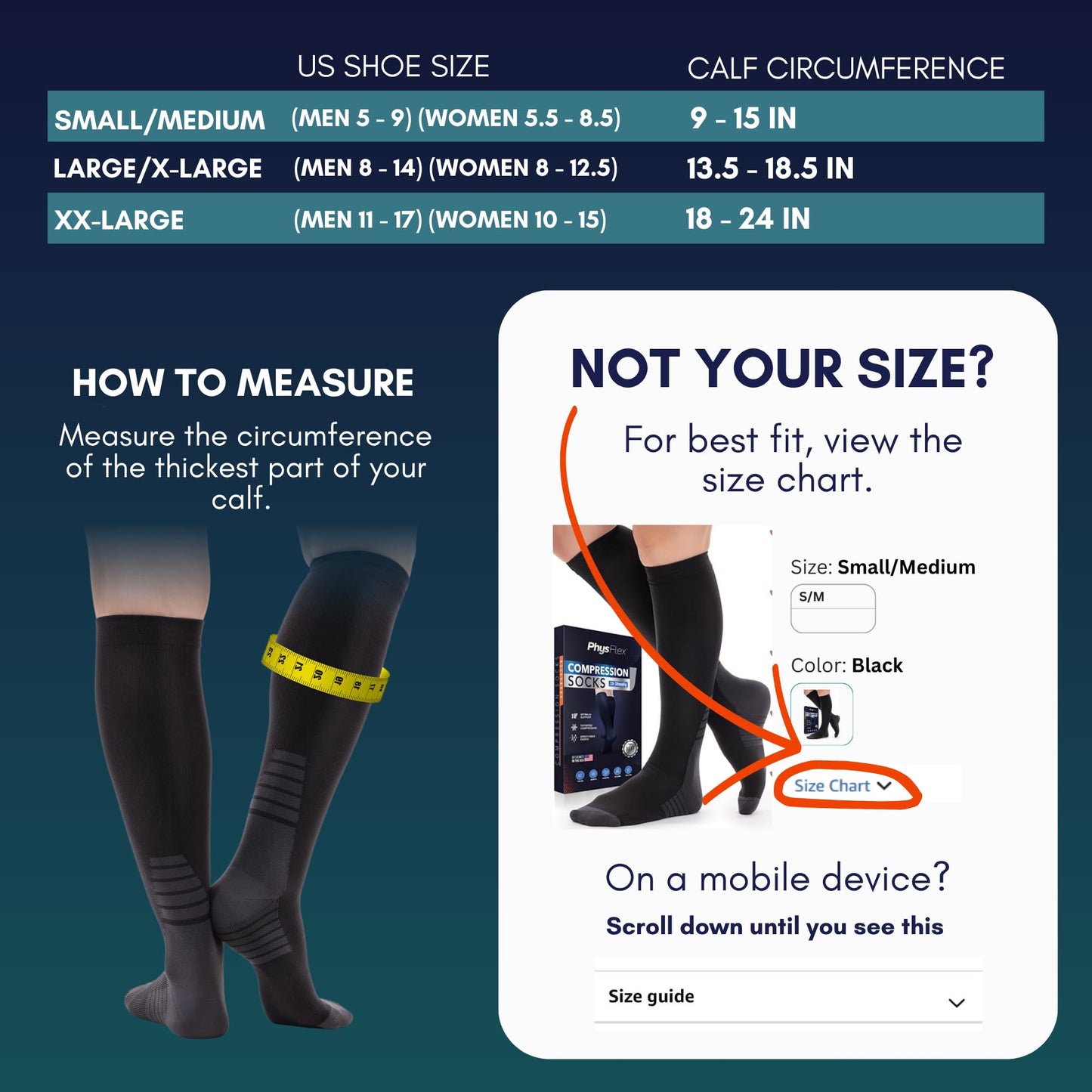 Compression Socks for Women & Men 20-30 mmHg – Circulation Support for Nurses, Travel, Flight, Running & Everyday Wear