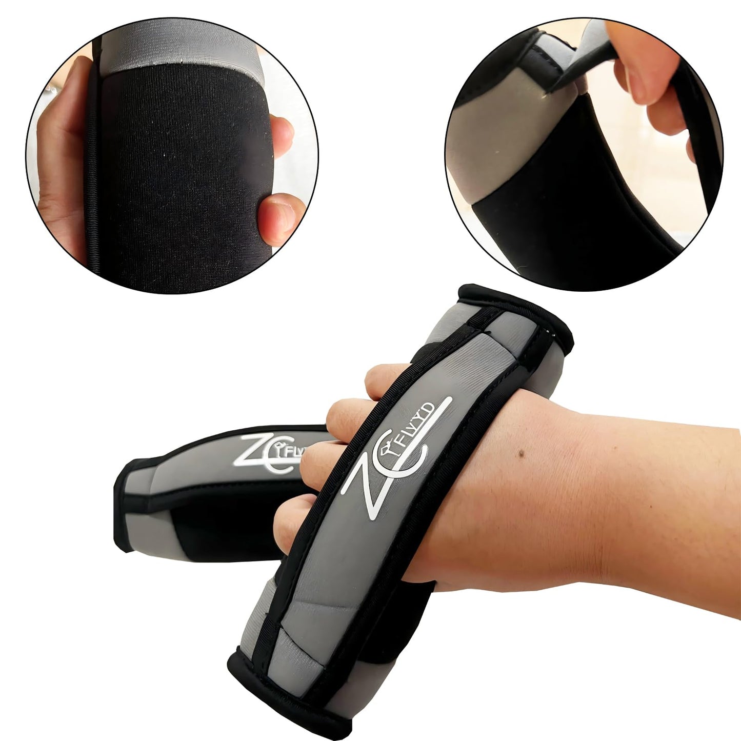 ZC FLYYD Soft Dumbbell Hand Weight (1Set=4lbs*2Gray)