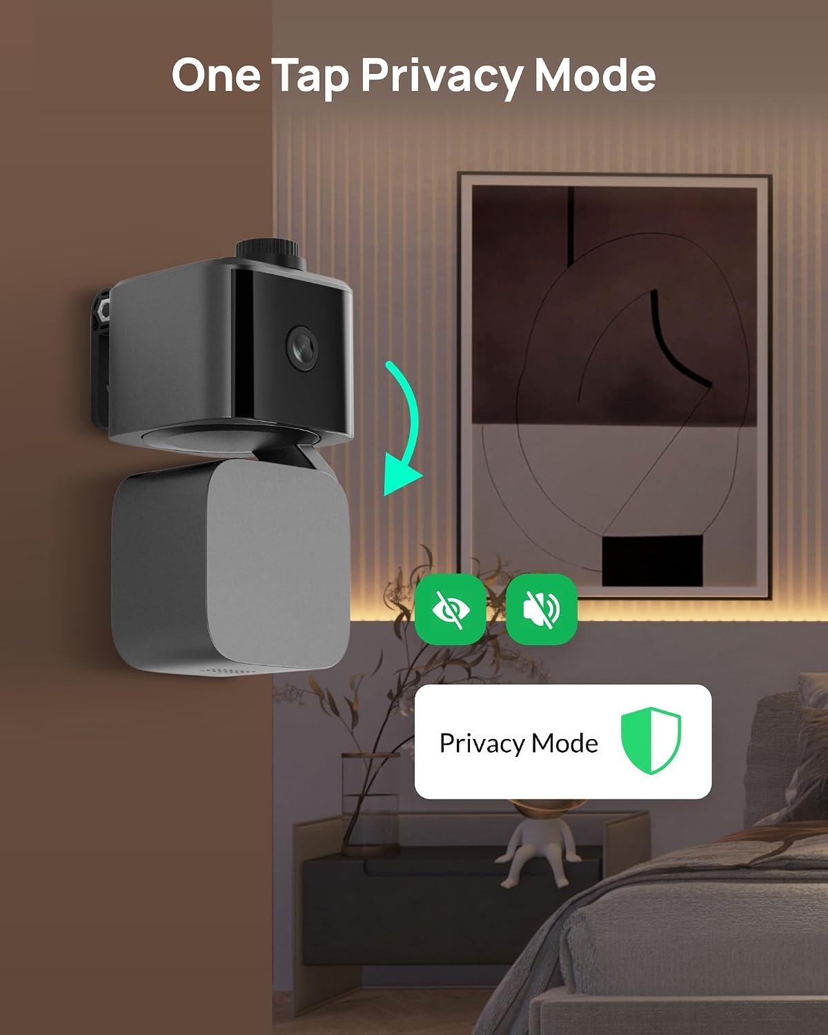 Aurumbach 5G/2.4G 2K+2K 2-Way 355 Dual Lens Security Indoor Camera WiFi, Pet Smart Camera with Pan Tilt for Home, Baby