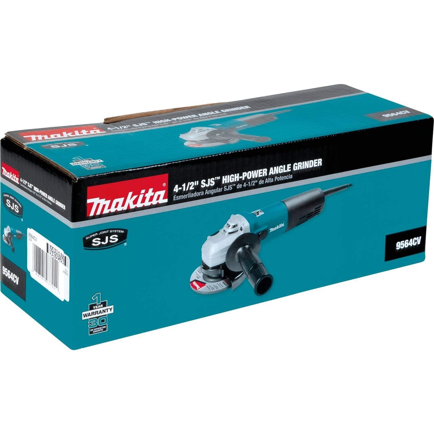 Makita 9564CV 4-1/2-Inch SJS™ High-Power Angle Grinder