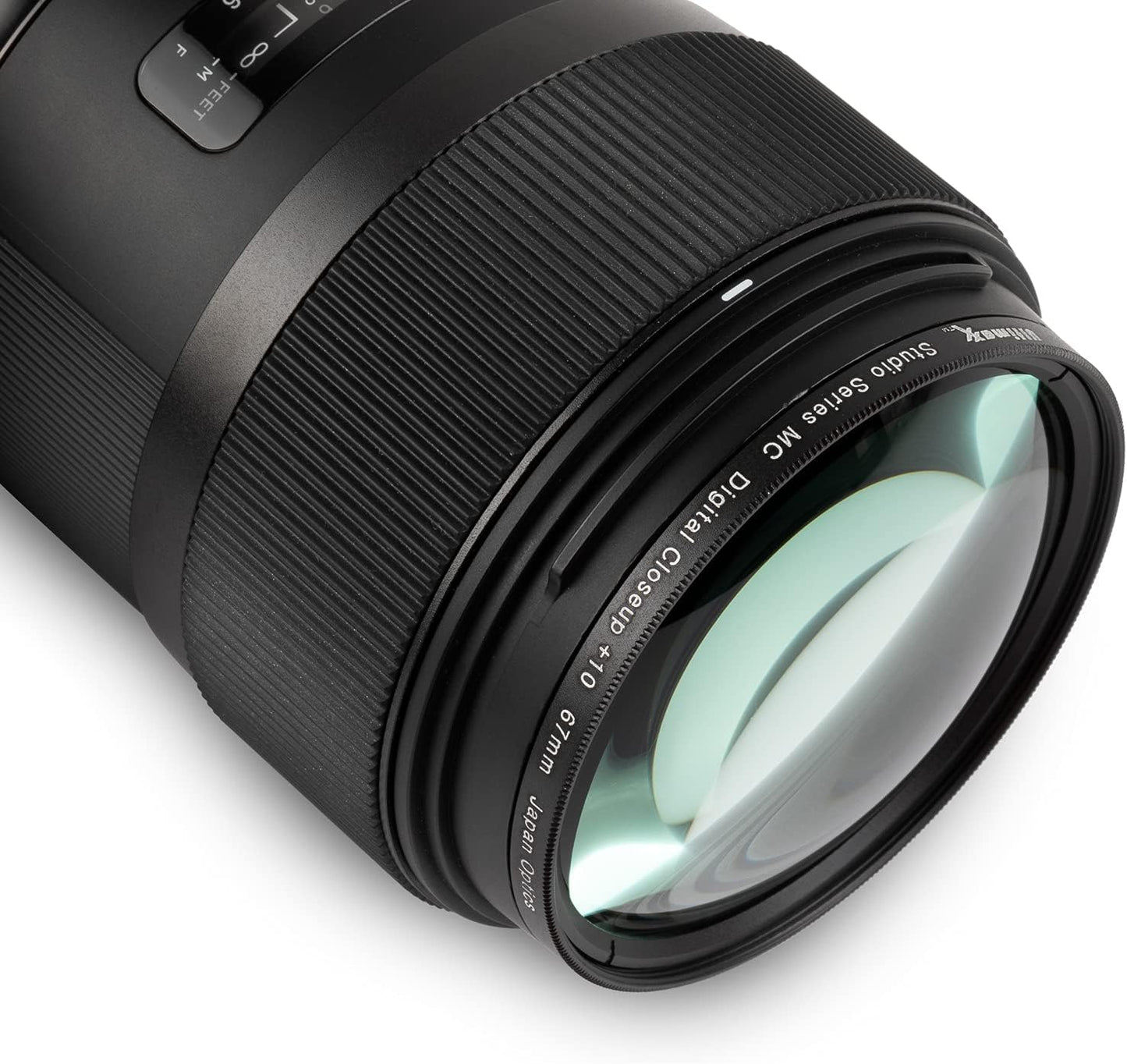 Ultimaxx 5 Set +1 +2 +4 +10 (49mm) Universal Piece Multi Coated HD Macro Close Up Lens Filter Kit for Canon Nikon Sony