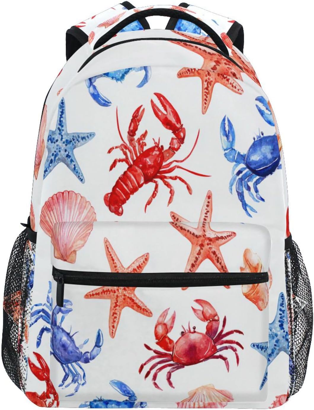 Krafig Backpacks Backpack Daypack Cute Lobsters Crabs Boys Girls Kids School Bookbag, School Bag Travel