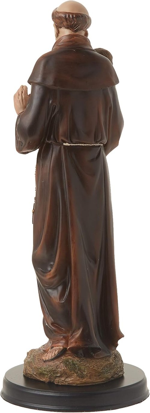 George S. Chen Imports Saint Anthony Holy Figurine - 12" Religious Statue Decor