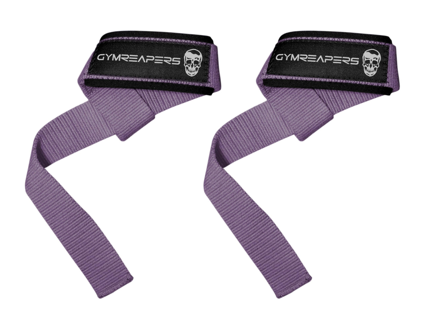 Gymreapers Lifting Wrist Straps for Weightlifting, Bodybuilding, Powerlifting, Strength Training, & Deadlifts - Padded Neoprene with 18" Cotton
