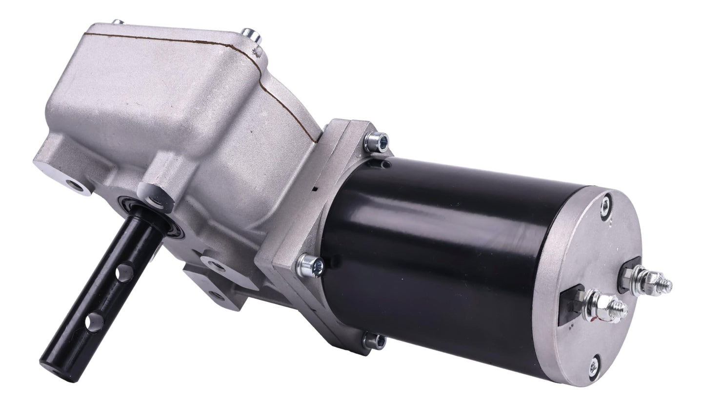 Solarhome New 60:1 Dump Truck Roll Tarp Motor with Chrome Cover 12V 600 W 33Amps 76 RPM