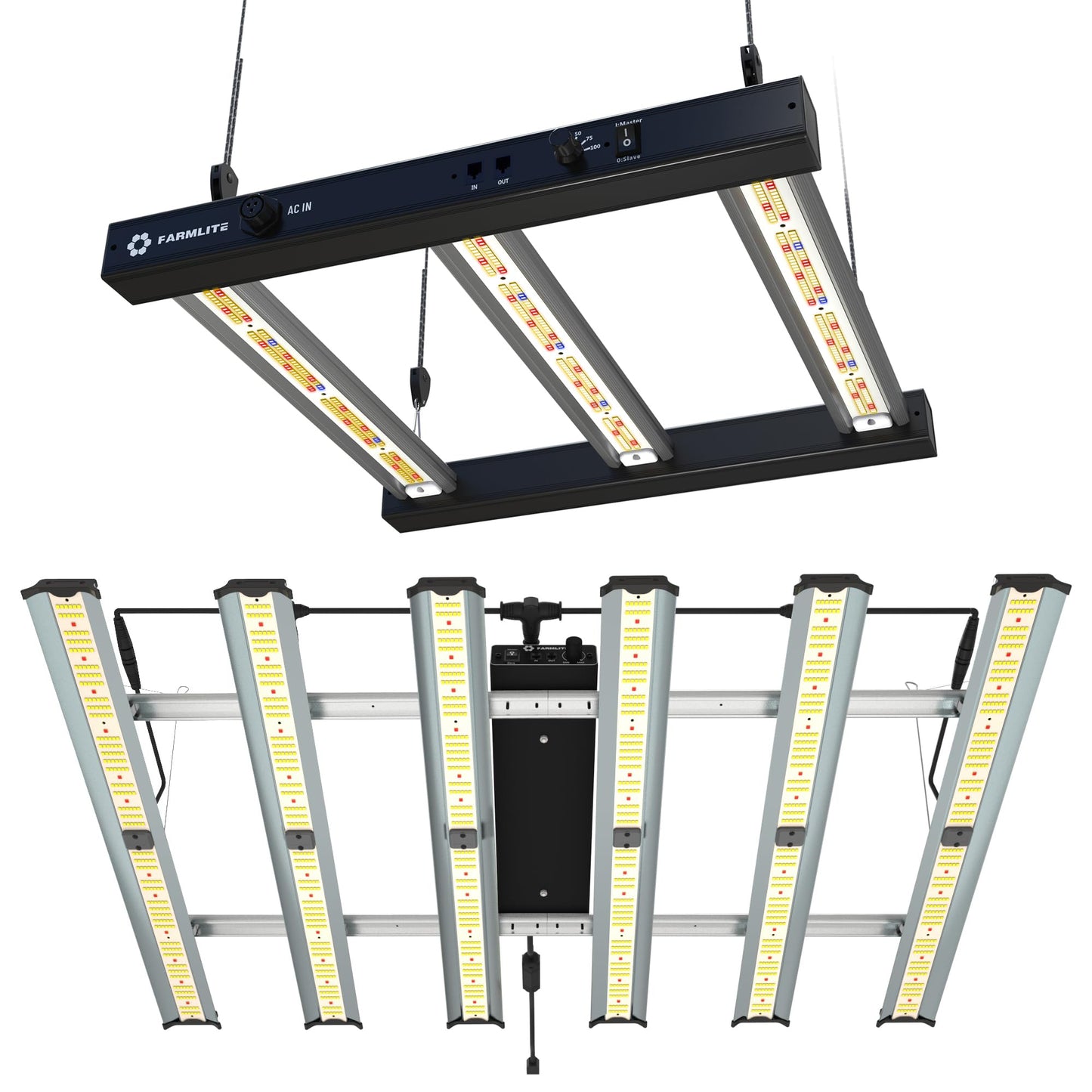Grow Light FARMLITE LED Grow Lights for Indoor Plants Full Spectrum Growing Light Plant Hanging Growing Lamps