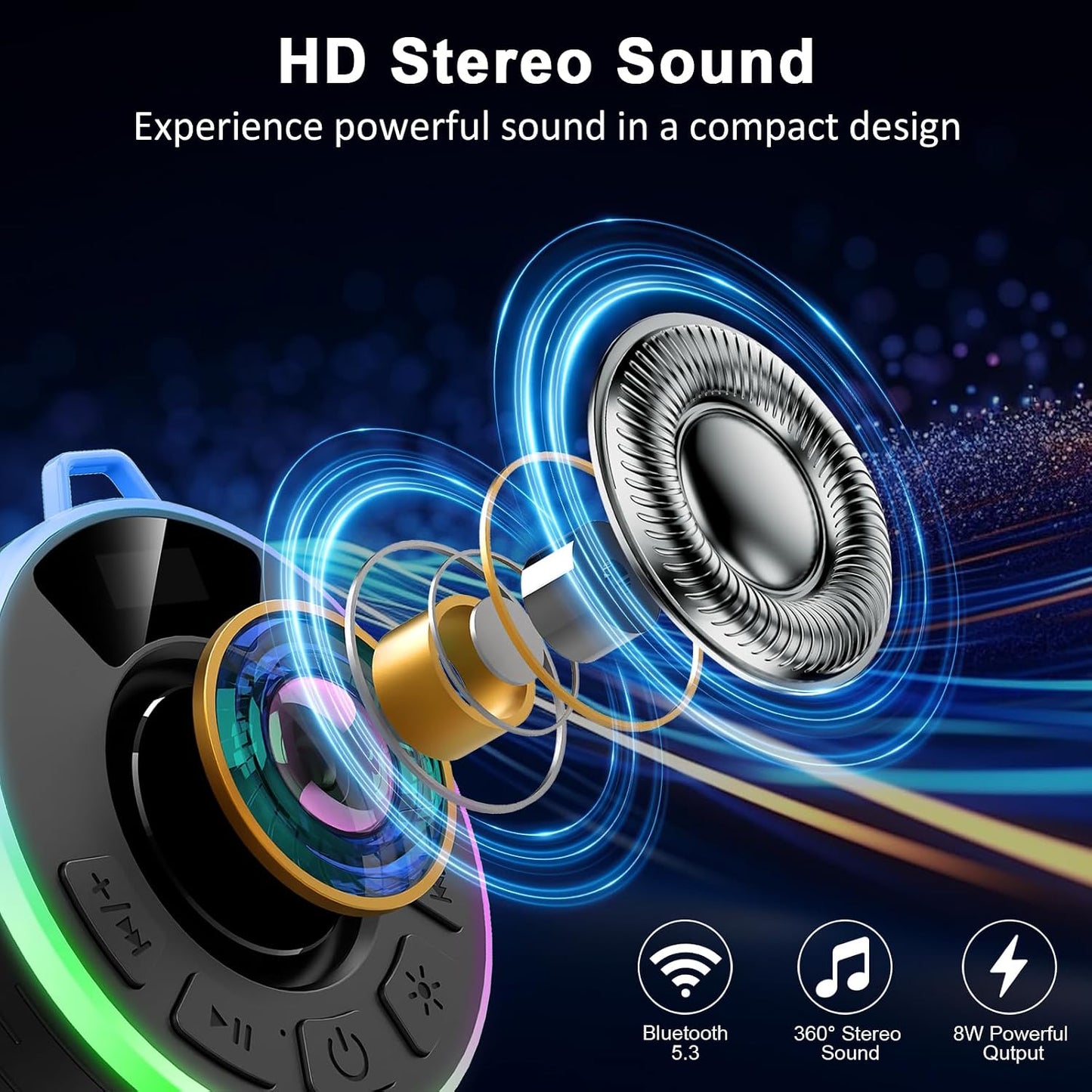 Dyurwa Bluetooth Speaker,Super Bass, Pairing for Outdoor, Home, Party