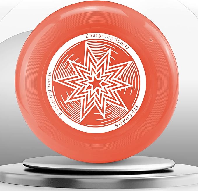 Eastgoing Outdoor Flying Disc 175 Gram, 10.75 Inch Sport Disc ，Loads of Colors Available, Suitable for Competitions, Team Flying Disc for Beach, Park, Pet, Camping and More,