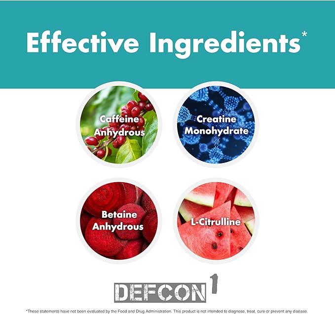 Anabolic Warfare Defcon1 High Stim, High-Intensity Pre-Workout Powder (Fruit Explosion, 20 Servings)