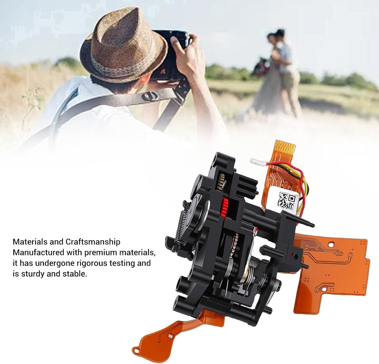 D7000 Fydun Aperture Control Assembly Repair Part ABS for Camera