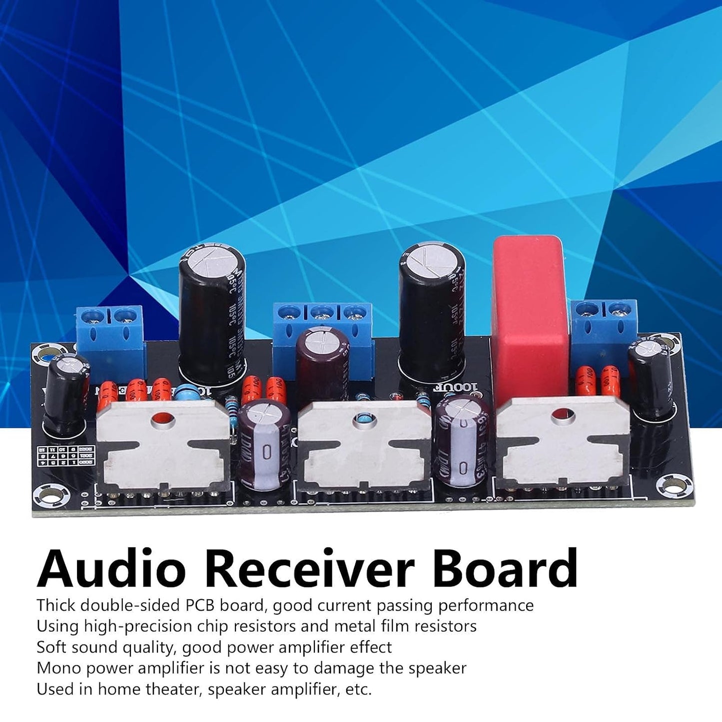 255W Mono Audio Amplifier Board Power Module for Home Theater Speaker Systems with High Efficiency Amplification
