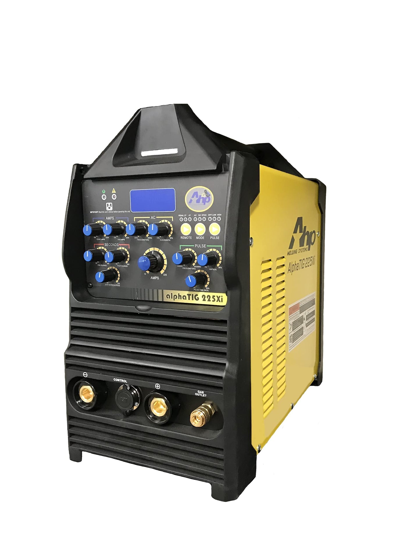 New 2024 AHP Alpha-TIG 225Xi 200 Amp IGBT AC/DC Pulse TIG/Stick Welder 110v/220v Dual Voltage