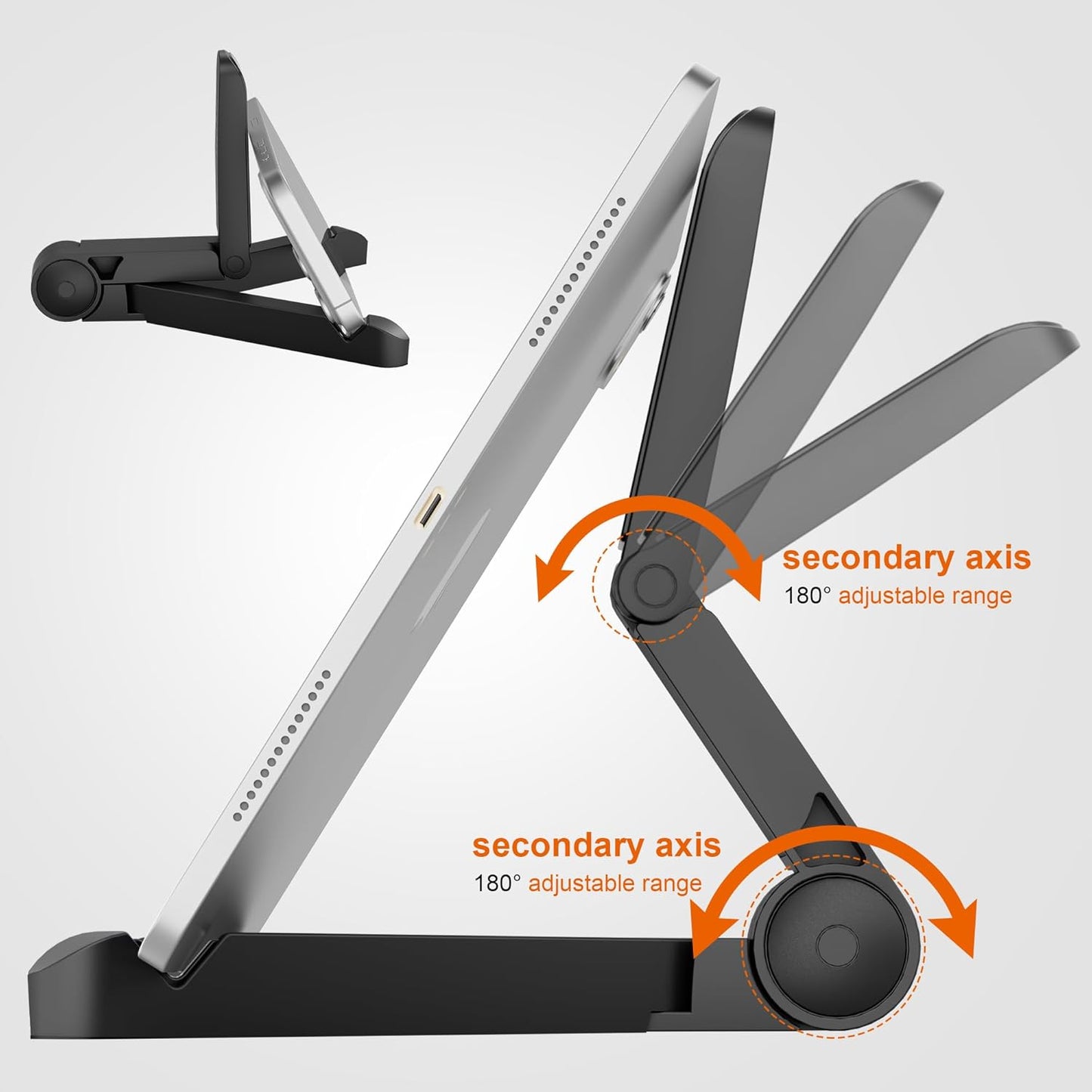 Aimai Forever 7 10.2 Inches Caeithyo Portable Monitor Stand & Tablet Stand Holder Adjustable, Foldable, Light-Weight