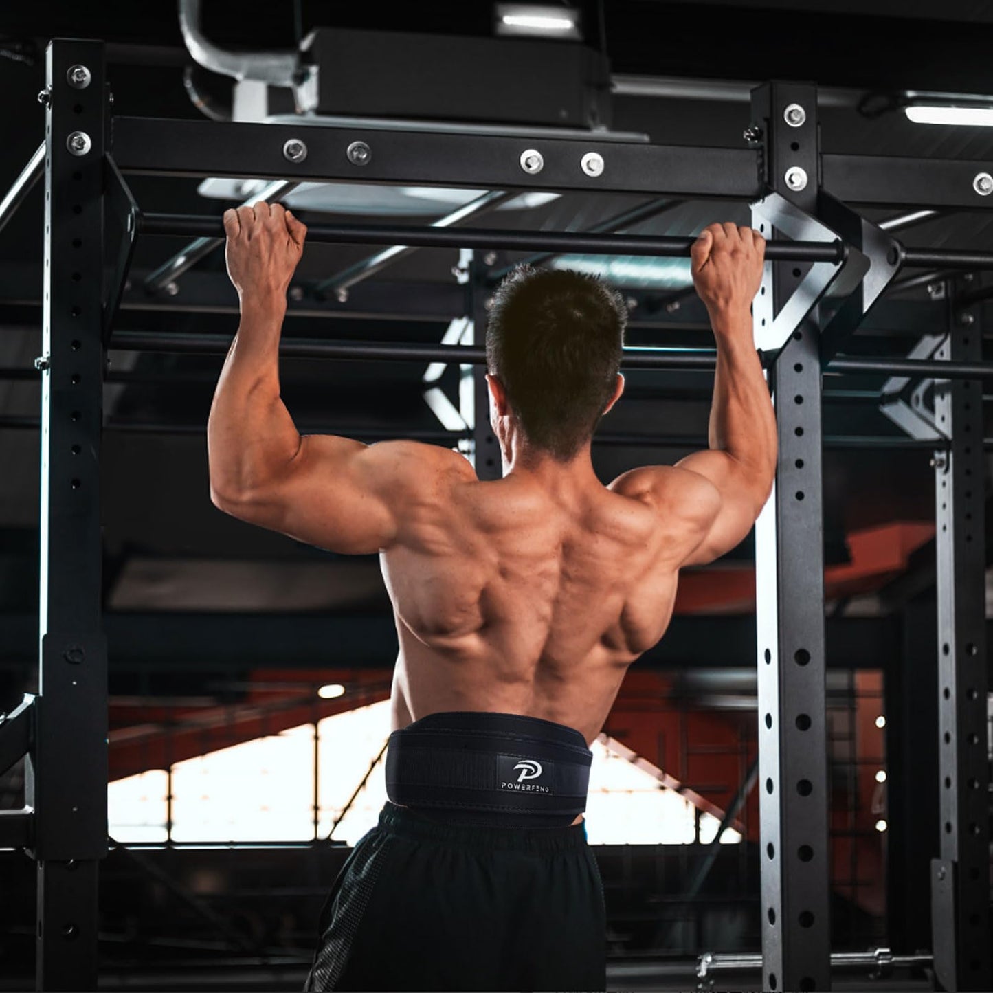Dip Belt for Weight Lifting: Dip Belt with Heavy Duty Steel Chain for Weighted Dips, Pull Ups, Squats - Weighted Dip Belt for Strength Training Gym Home