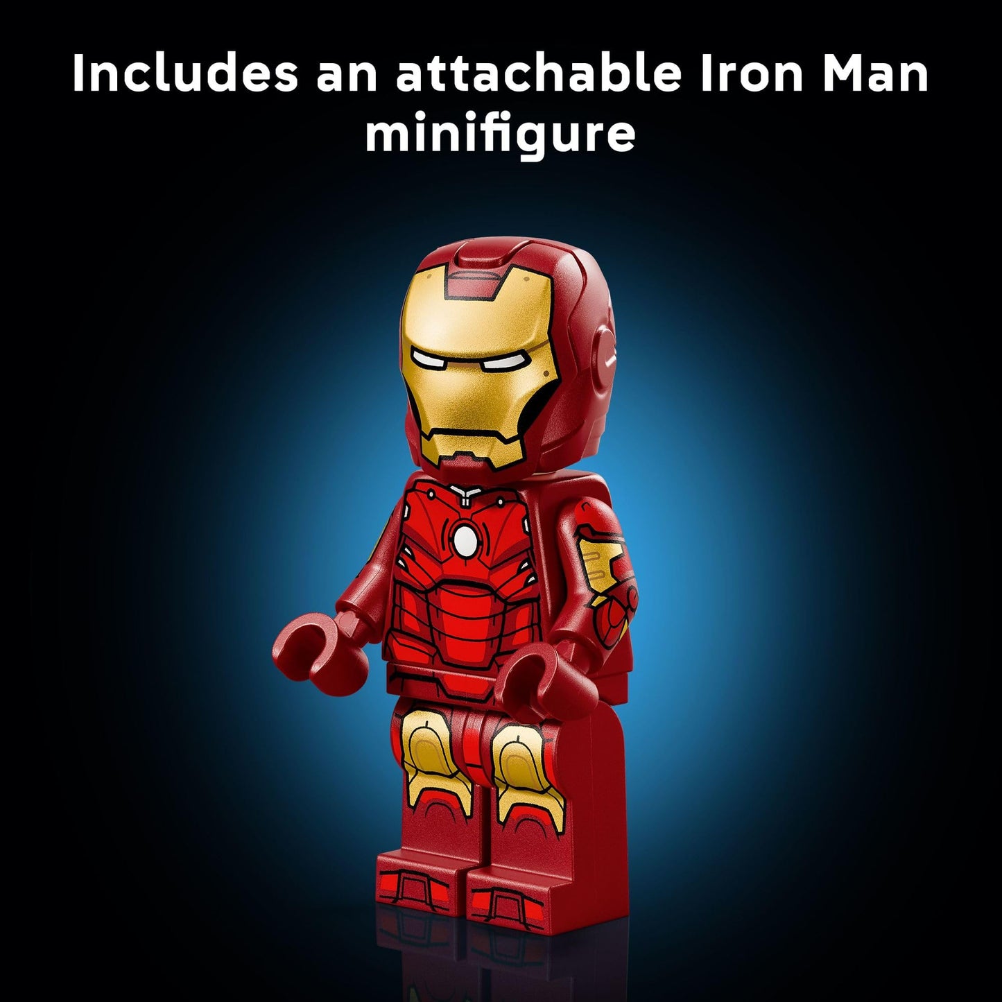 LEGO Marvel Iron Man Mark 3 Collectors’ Edition Building Set - Poseable Super Hero Construction Kit W/Mark 3 Minifigure for Adults, Ages 18+ - Collectible Gift Idea for Birthdays - 76344