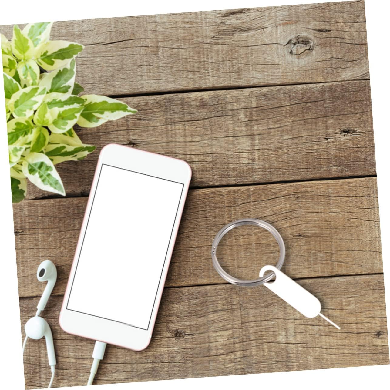 100pcs DOITOOL Sim Tool Ejector Phone Key Tray Opener Steel Sim Card Needle Sleeve