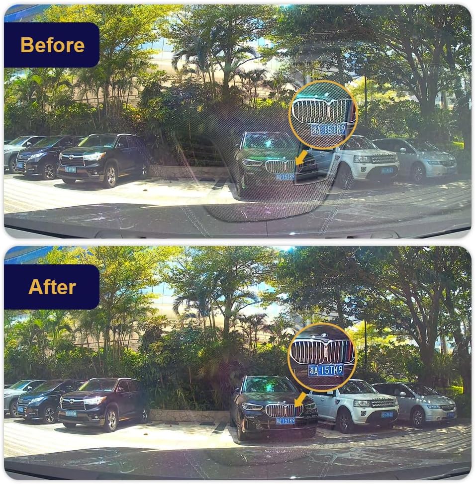 FITCAMX CPL-3345, Circular Polarizing Lens, Anti-Glare Filter, Only for Dash Cams, Easy to Adjust