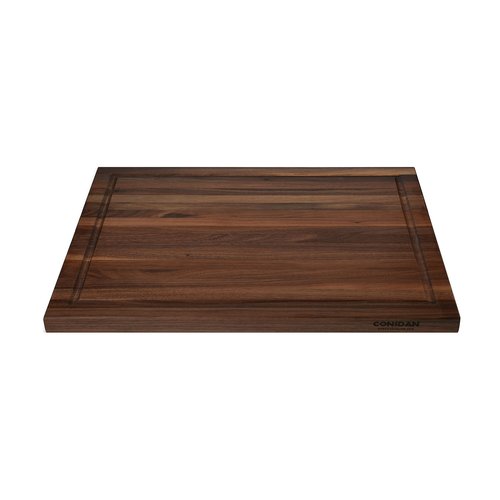 CONSDAN Walnut Cutting Board for Kitchen, USA Grown Hardwood, 20 x 15, with Invisible Inner Handle, Prefinished with Food-Grade Oil, Suitable for Kitchen Edge Grain, 1" Thick