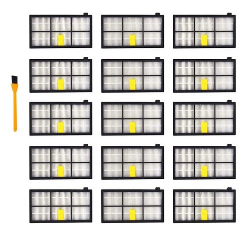Hongfa Replacement for iRobot Roomba Filters 960 981,15 Packs 800 and 900 Series Hepa Filters for Roomba 960 980 870 880 960 877 871 880 890 891 805 Robotic Vacuum Parts