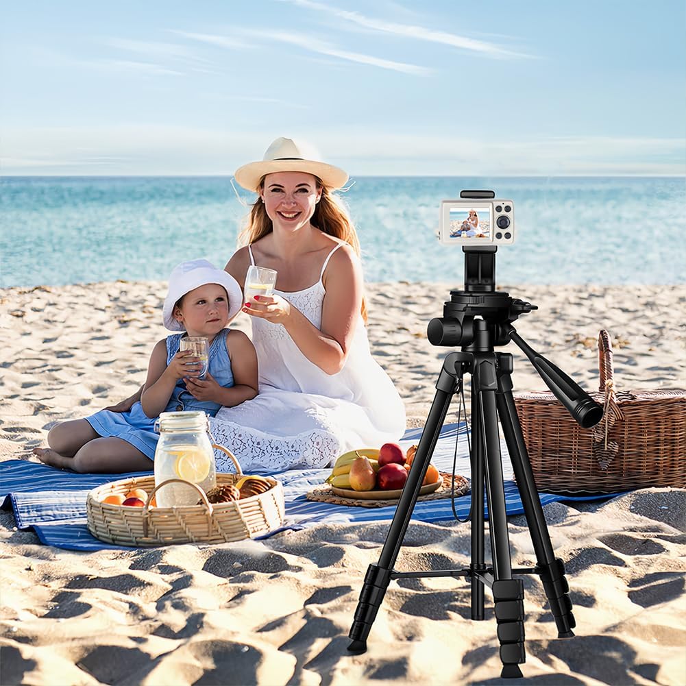 Tiiyee 5MP 16X 720P 2.4 inch Digital Pocket Camera, HD Zoom Digital Point and Shoot Camera Compact Small Screen
