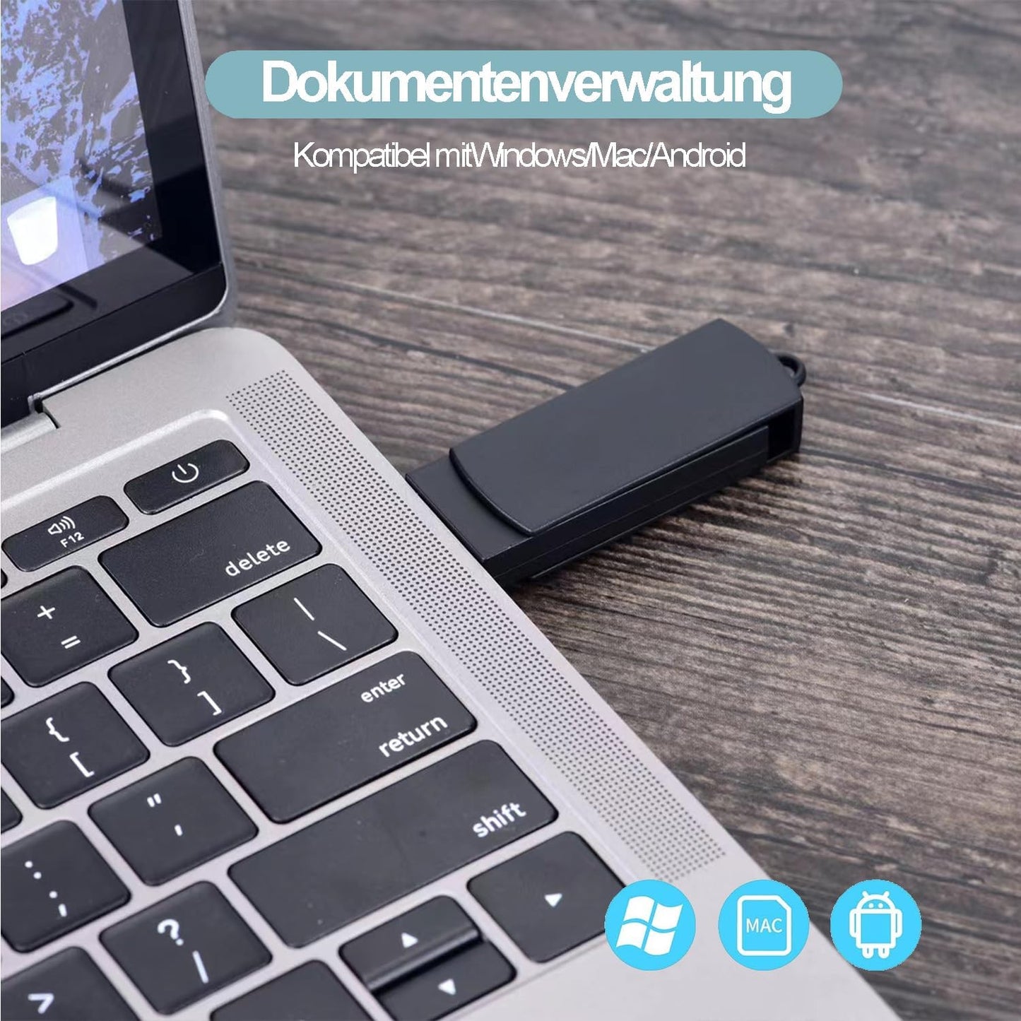 Yiko 64GB (64GB) Digital Voice Recorder Voice Recorder for Lectures - USB Rechargeable Dictaphone Upgraded Small