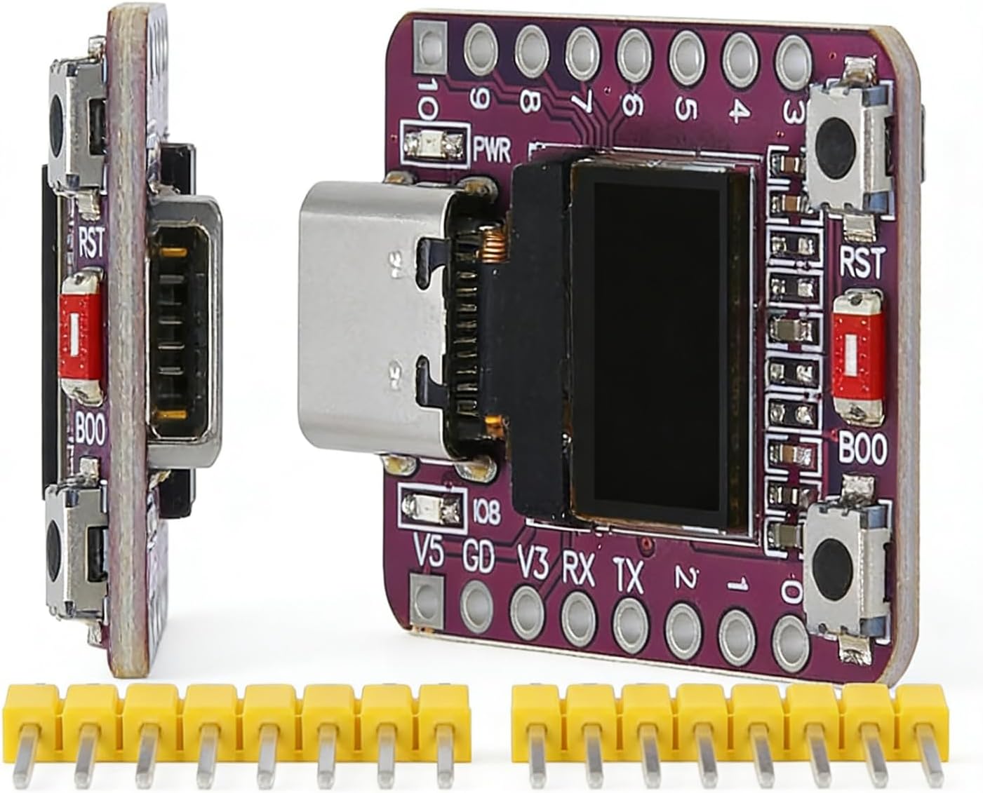 FBHDZVV ESP32 C3 0.42 0.42 ESP32 32 in OLED Development Board Supermini WiFi Bluetooth Type-C USB ESP
