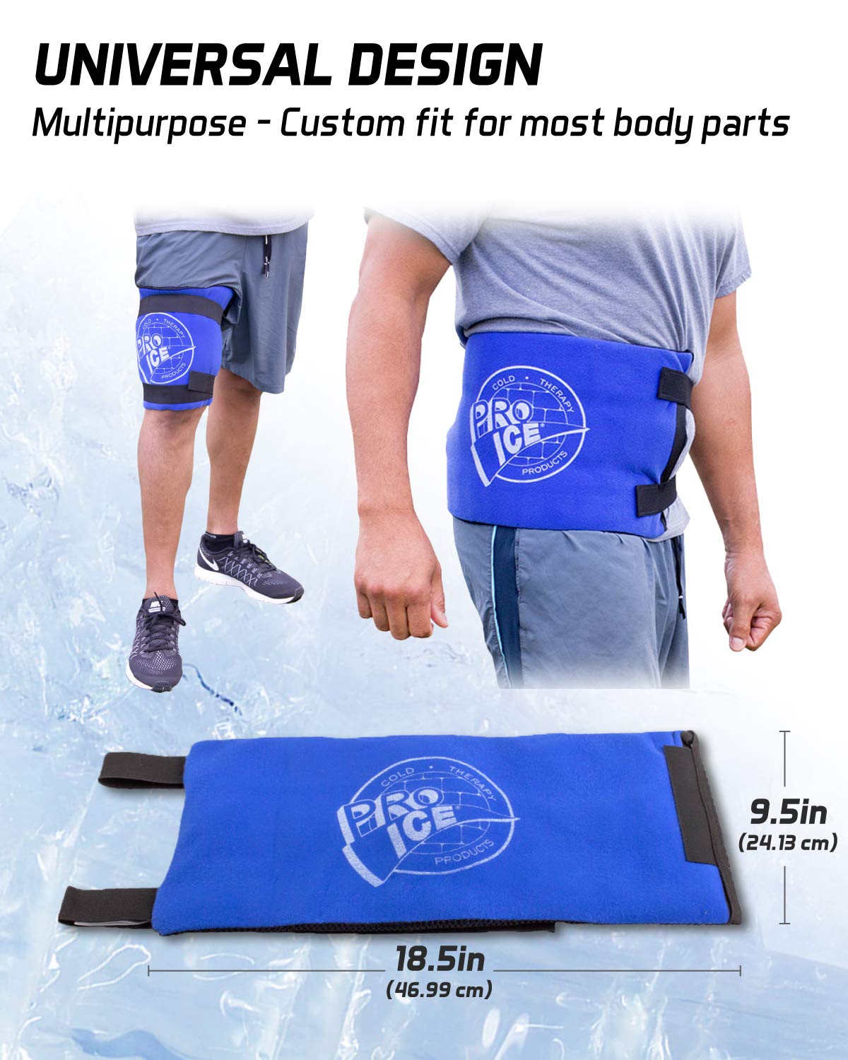 Pro Ice Knee/Multipurpose Cold Therapy Wrap