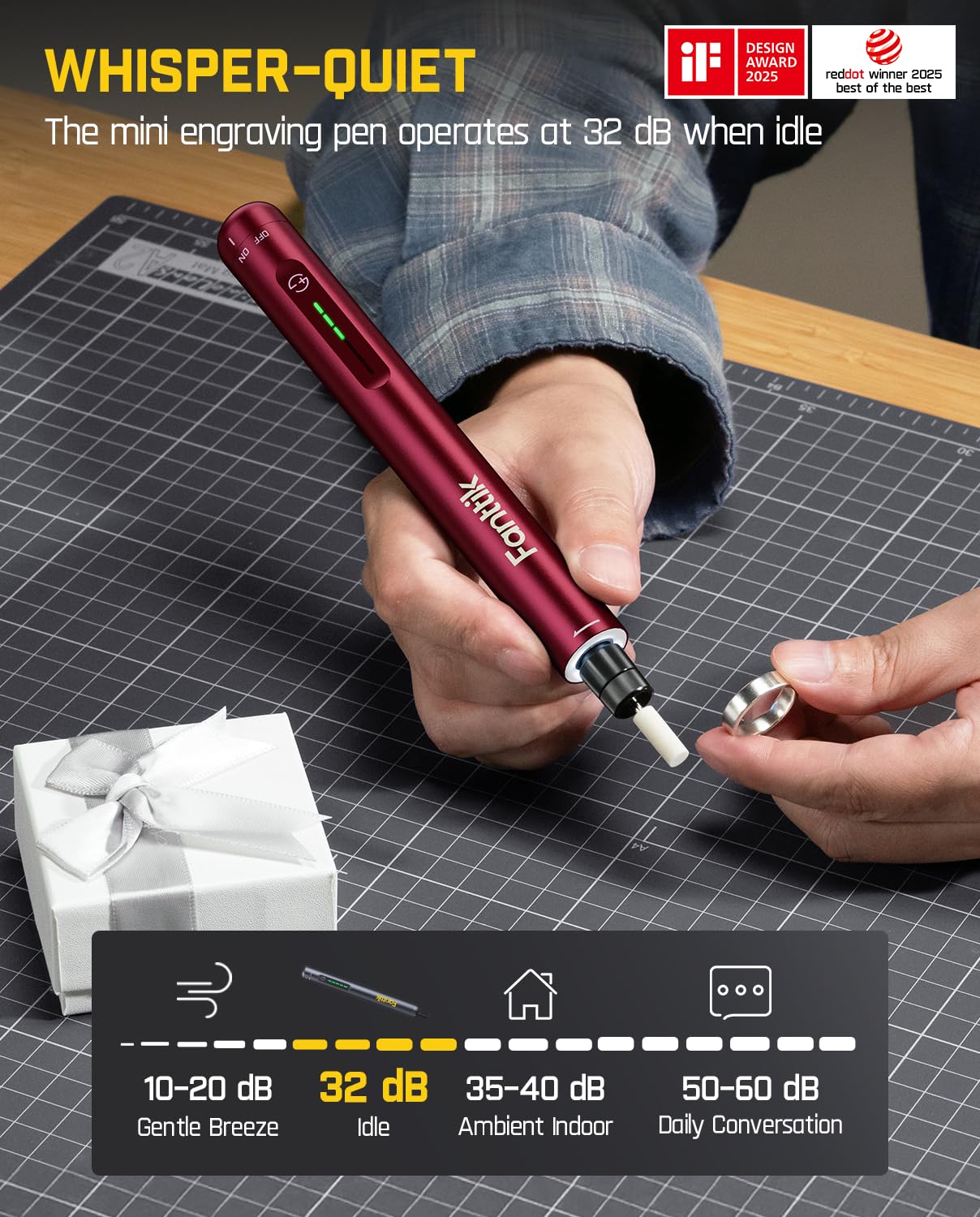 Fanttik A10 Pro 2-in-1 Digital Laser Tape Measure with HD IPS Color Display & Fanttik F2 Master Mini Cordless Rotary Tool Kit 4V