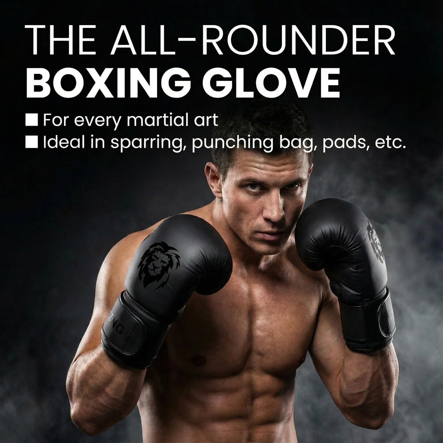 FIGHTR® Boxing Gloves - Maximum Protection & Stability | Boxing Gloves for Boxing, MMA, Muay Thai & Kickboxing | Sizes 8-16 oz