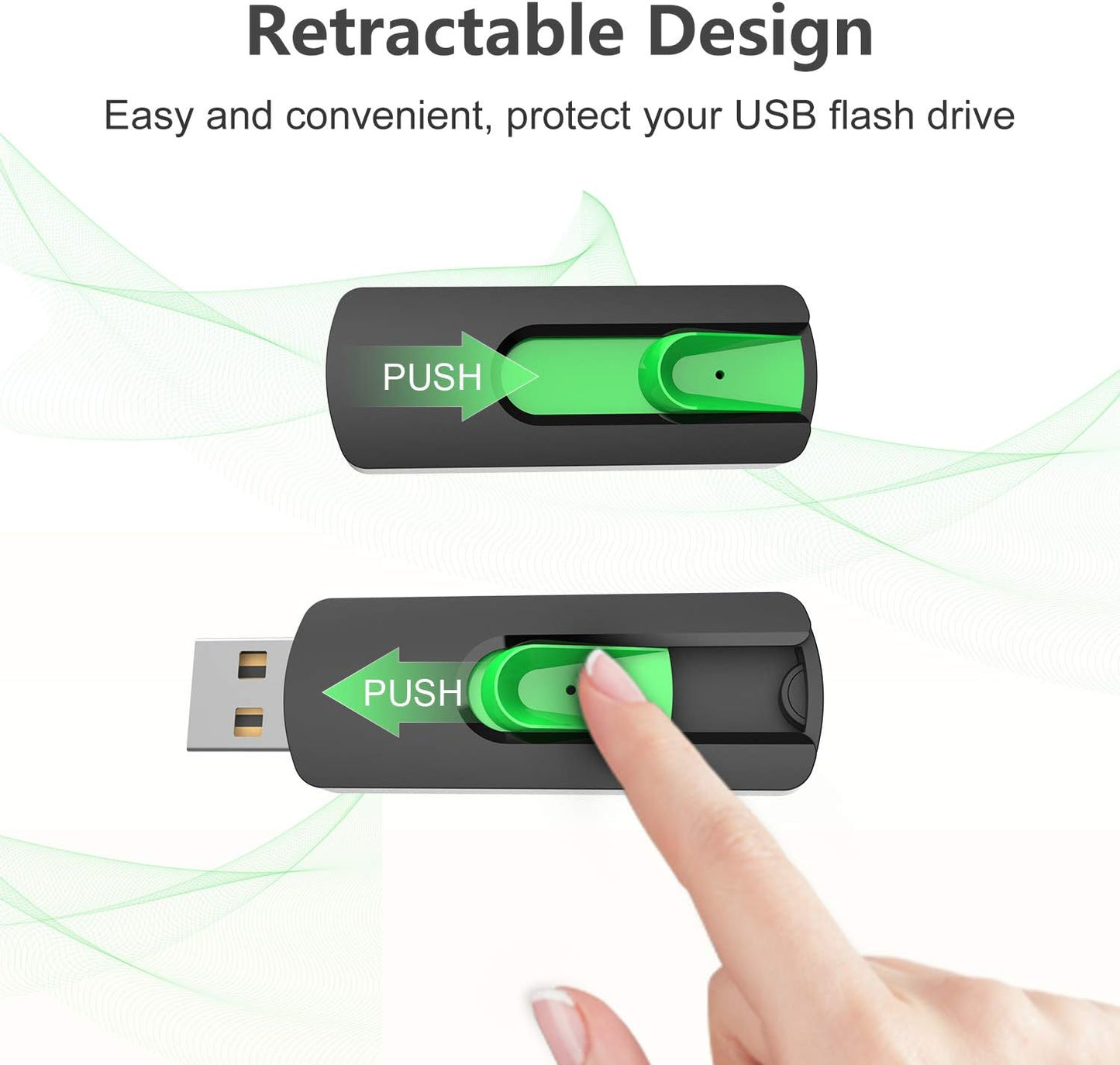 Aiibe 128GB 128 2.0 128GB 128G Flash Drive USB Flash Drive GB Thumb Drive USB Memory Stick Zip Drive Backup Jump Drive