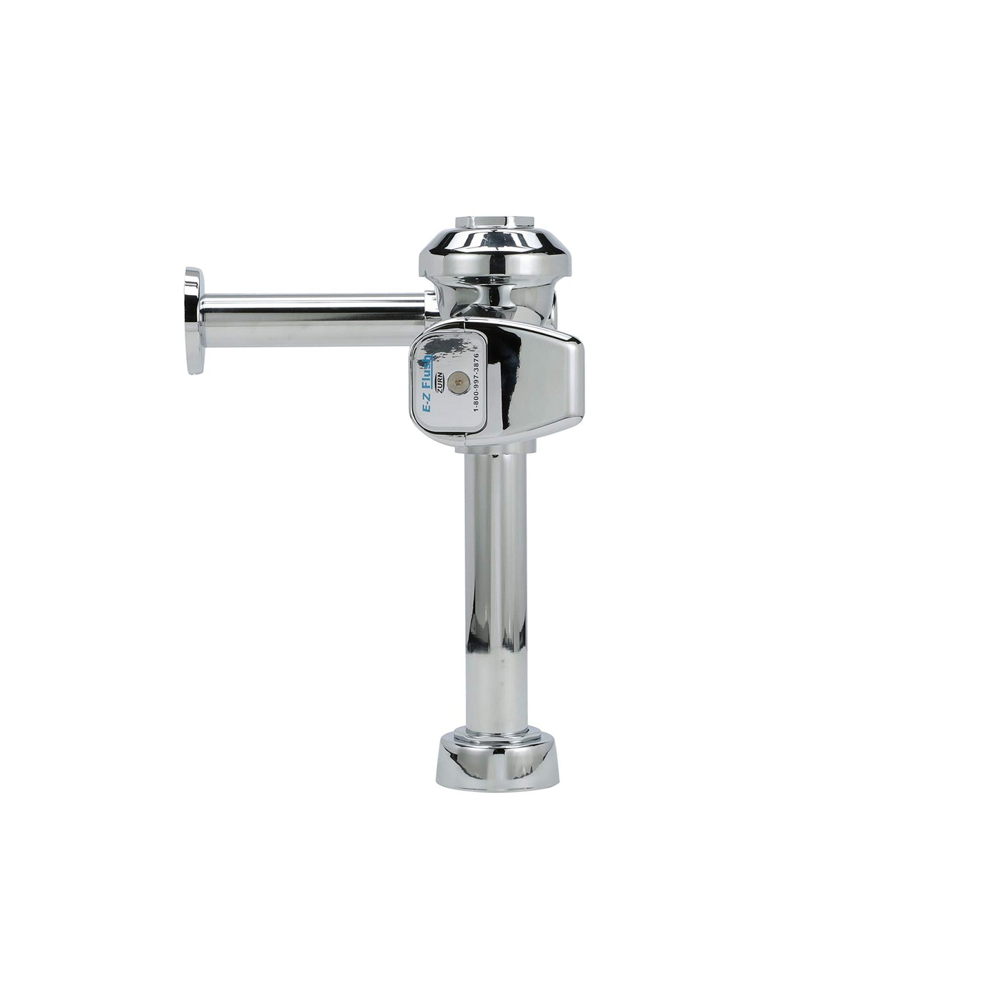 Zurn ZER6000AV-WS1-CPM AquaVantage AV ZER Exposed Sensor Diaphragm Flush Valve with 1.6 GPF and Metal Cover in Chrome & ZERK-CPM AquaSense E-Z Flush Retrofit Kit with Metal Cover, Chrome