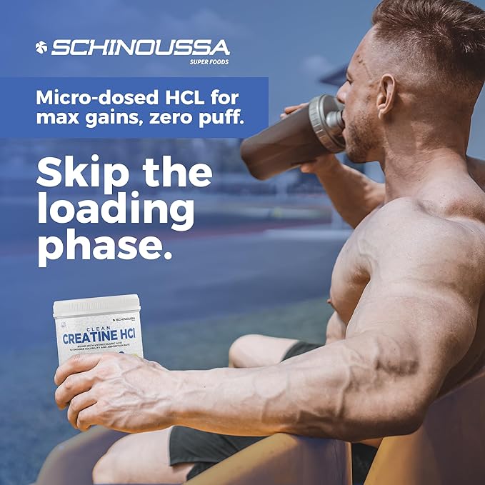 Lemon Lime Creatine HCL Powder | Micro-Dosed High Absorption Creatine | Naturally Flavored & Sweetened | Stimulant-Free | Vegan, Gluten-Free | Pre/Post Workout Supplement | 60 Servings