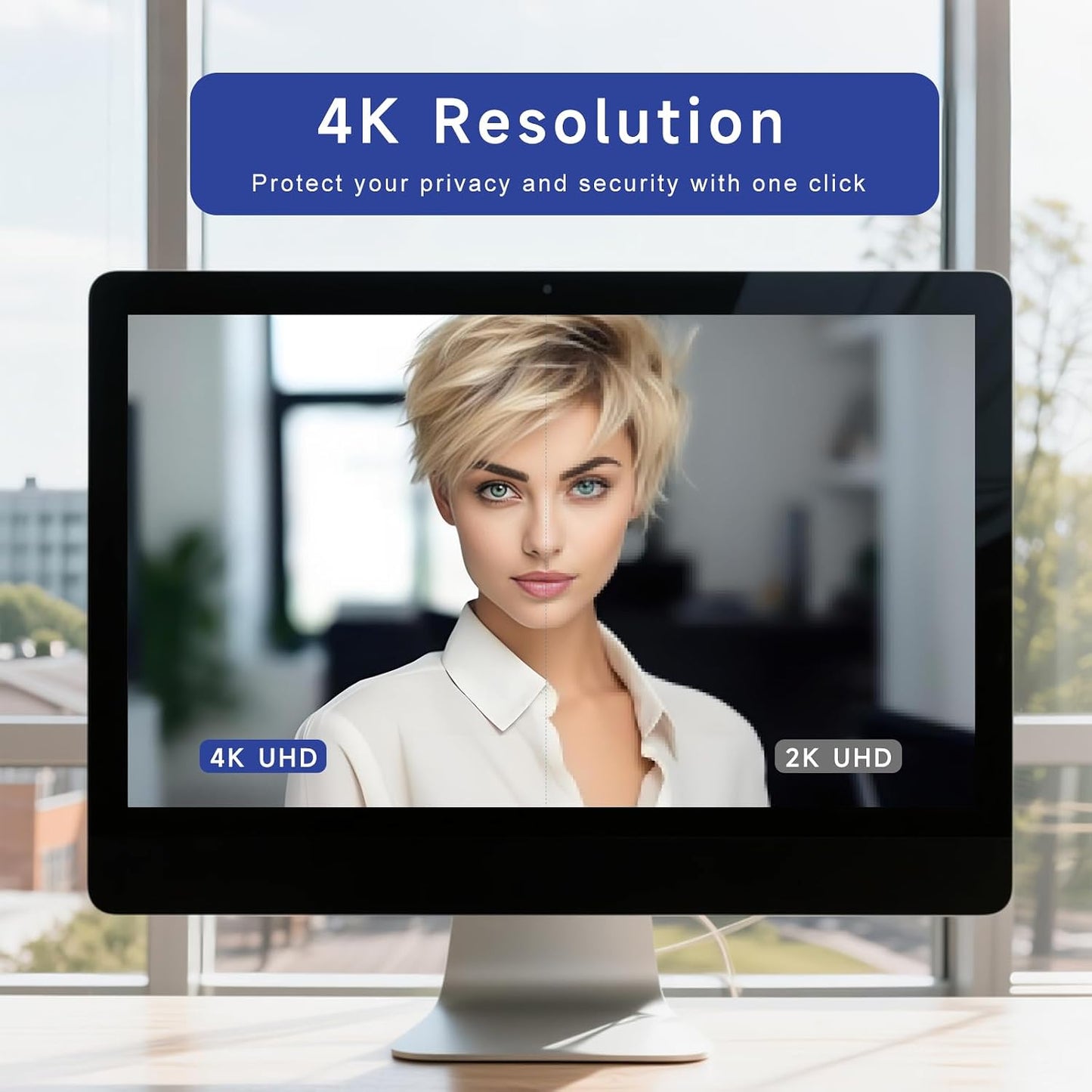 Combess 1080P, Webcam for PC - PC Camera Webcam Desktop Computer Web cam with Privacy Shutter and Tripod Autofocus