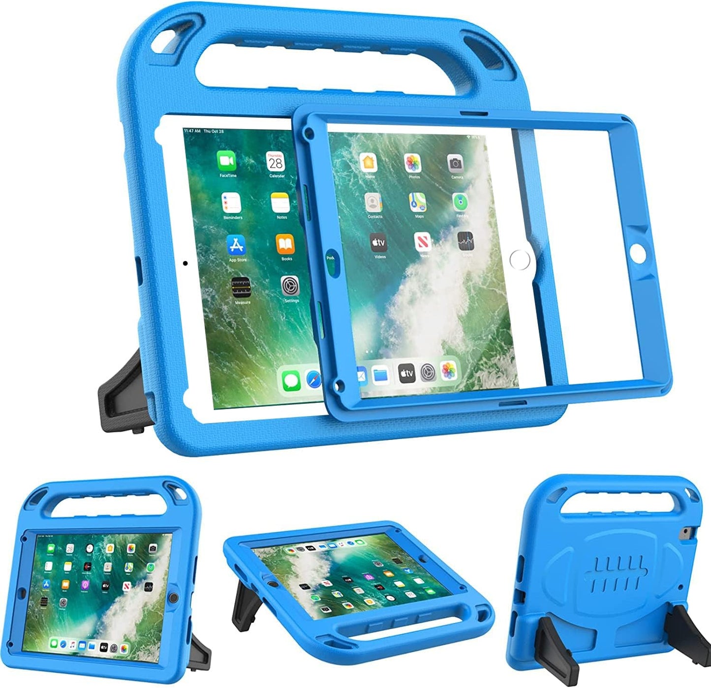 BMOUO 6th/5th 9.7-inch, 2017/2018), 9.7/Air 2 6th 5th Kids Case for iPad Generation (iPad iPad Cas e with Screen