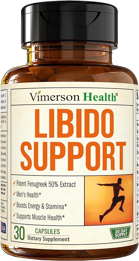 Testosterone Supplement for Men ??Libido Support: Maca Root, Fenugreek, Tongkat Ali, Horny Goat Weed & Tribulus ??Muscle Builder for Men ??Energy, Drive & Strength ??Workout Supplements ??30 Capsules