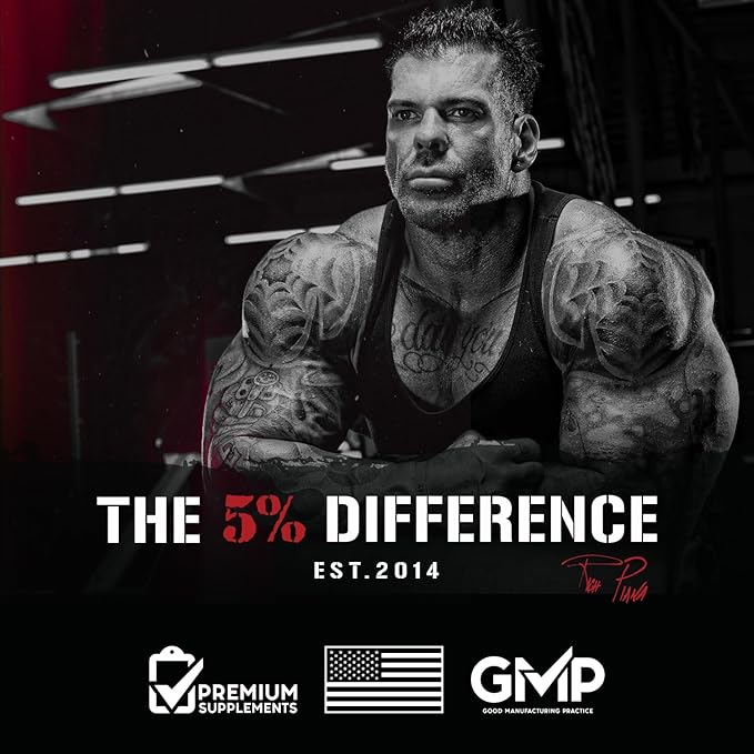5% Nutrition Rich Piana AllDayYouMay BCAA Powder | Premium Intra & Post Workout Amino Acids, Hydration, Endurance, Muscle Recovery, Joint & Liver Support | 16.3 oz, 30 Servings (Southern Sweet Tea)