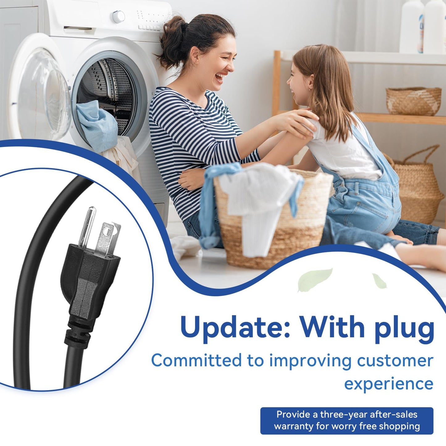 Dryer Booster Fan with Pressure Switch for Automatic Activation, Effectively Boosting Drying Efficiency and Reducing Lint Buildup. Compatible with Dbf110 Vent Booster Fans， 4-Inch With Plug, 167 CFM