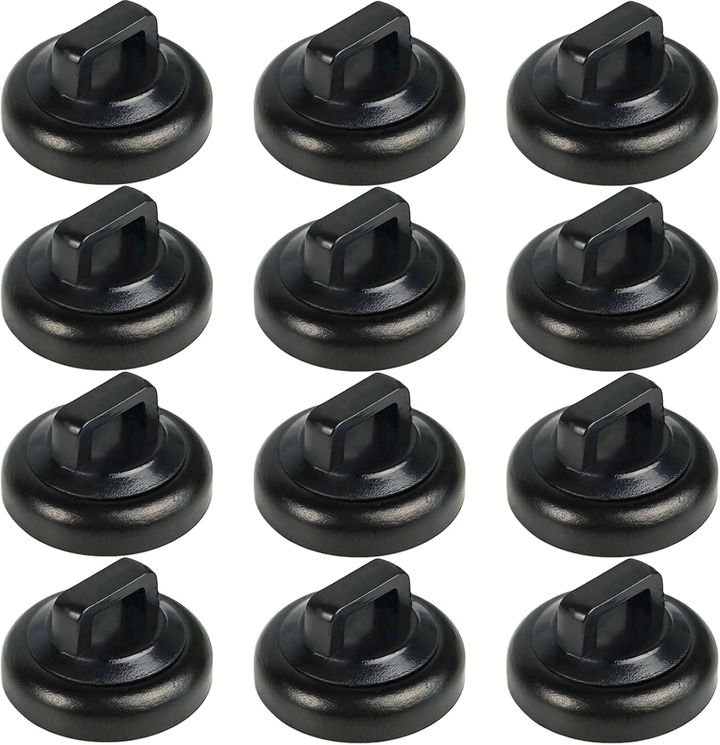12 Magnet Zip Tie Mount Magnetic Zip Ties Mount Clips Base Holder Strong Multipurpose Wire Cable Holder Mount Wire