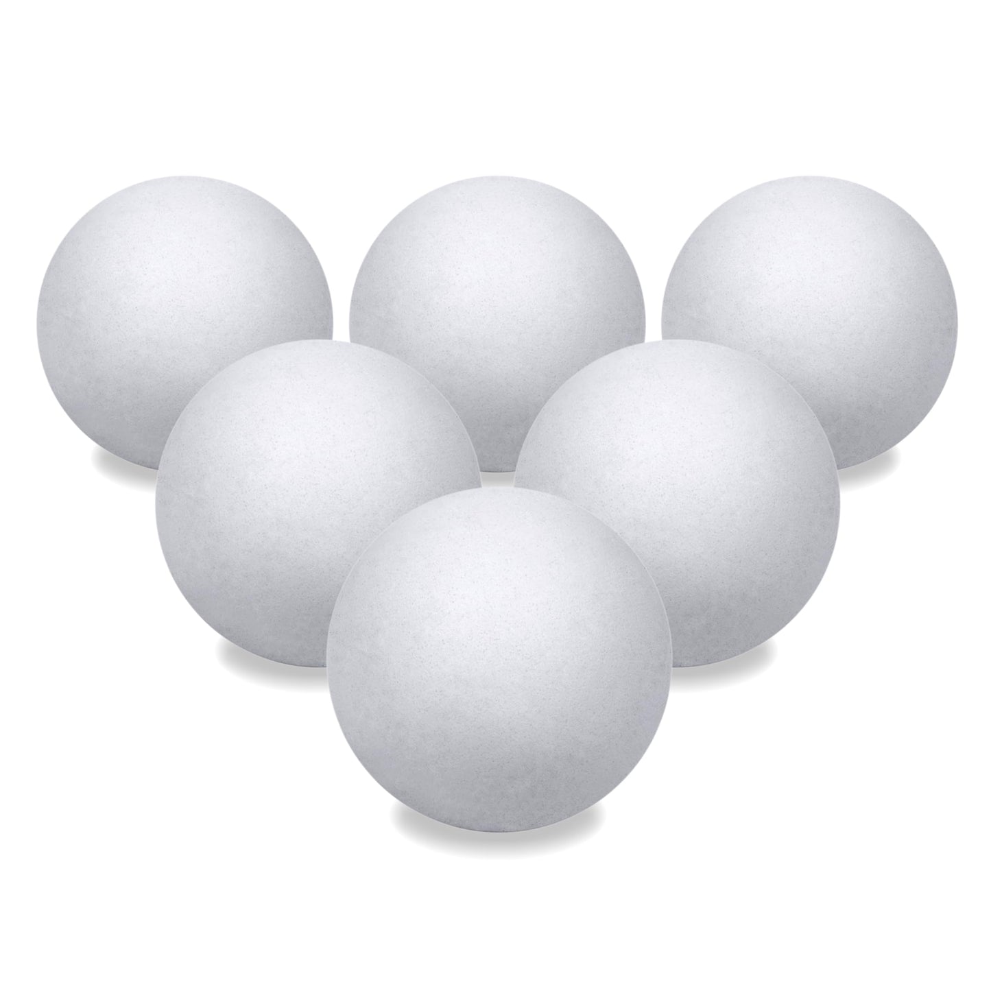 Velocity Soft Foam Practice Lacrosse Balls for Youth, Lacrosse Soft Training Balls for College and High School Beginners, Indoor Practice Soft Lacrosse Balls Official Size - White, 6