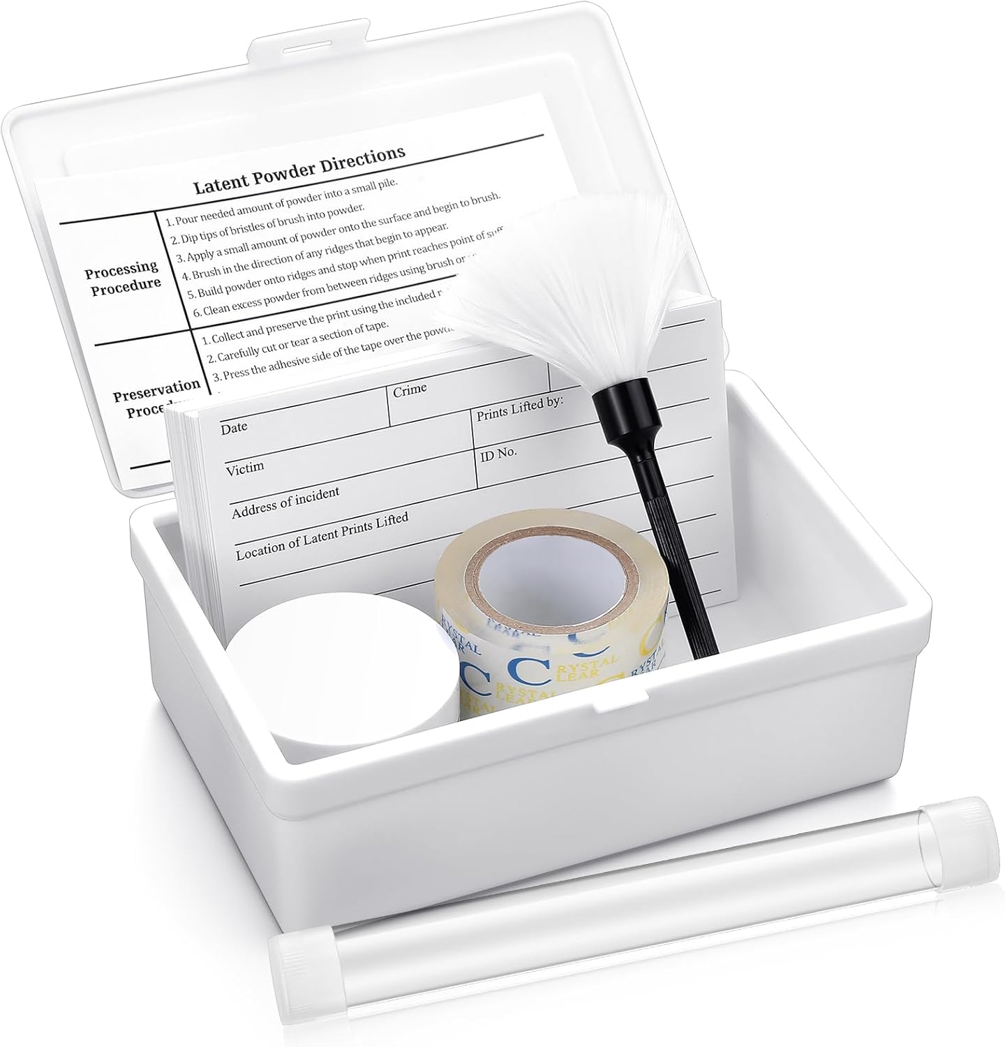 Leelosp Set Fingerprint Kit - Educational Forensic Science
