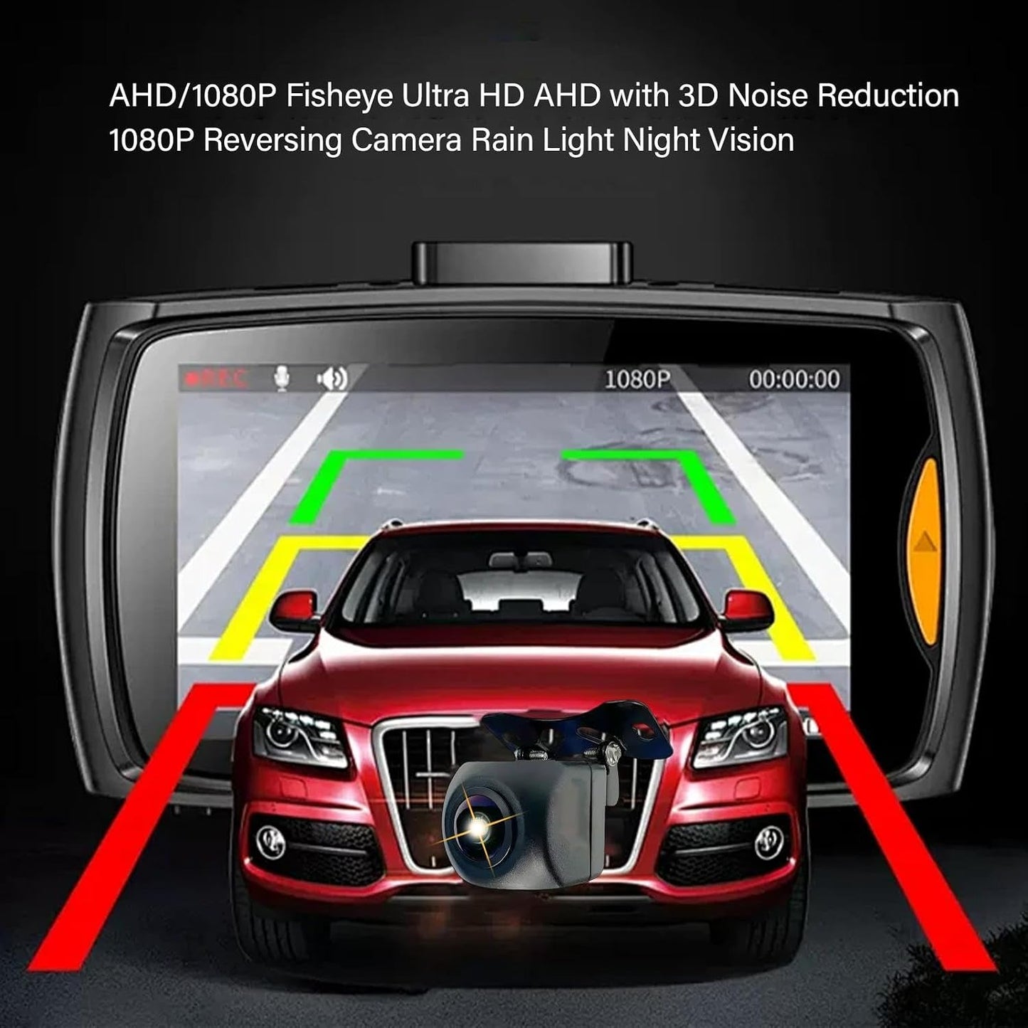 Generic Automobile Assist Camera - Reverse Viewfinder, Single Piece Guidance Webcam for Driver Aid, Nautical Sight