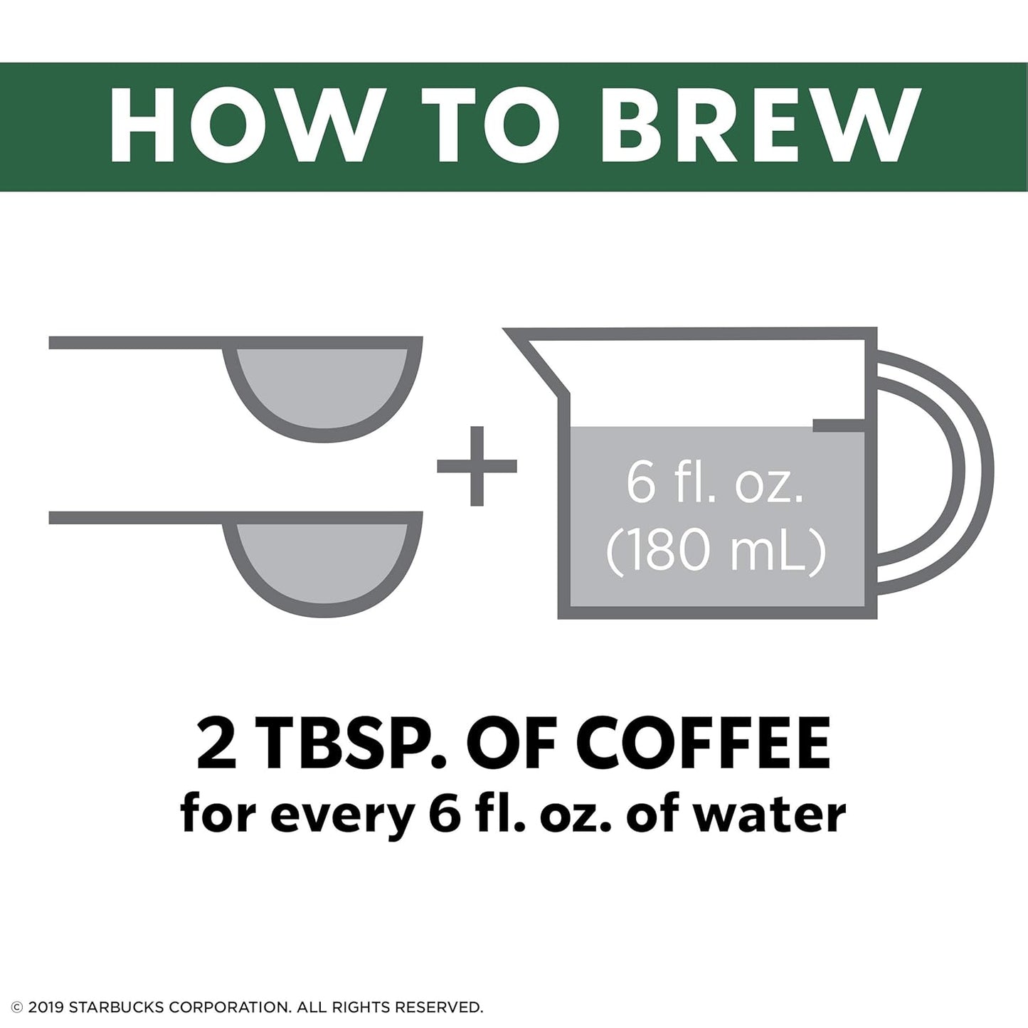 Starbucks Medium Roast Ground Coffee - House Blend - 100% Arabica - 6 Bags (20 Oz. Each)