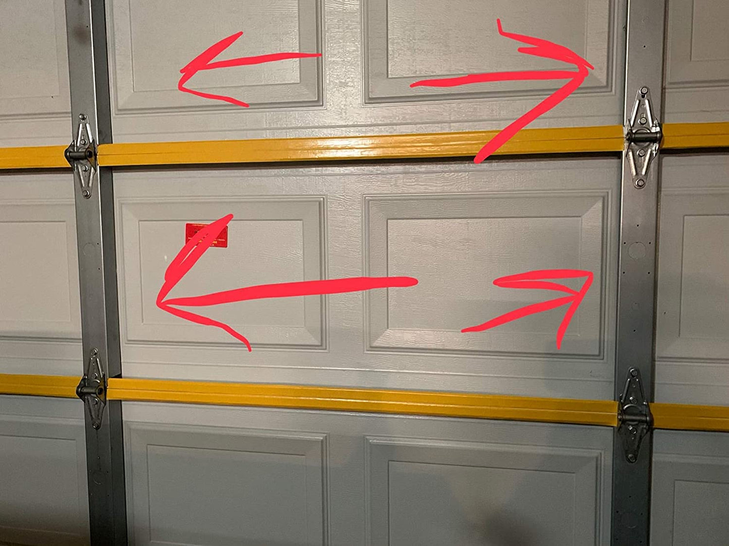 NASA TECH White Reflective Foam Core 1 Car Garage Door Insulation Kit 9FT (Wide) x 8FT (HIGH) (5 Rows 10 Panel) R8 Made in USA New and Improved Heavy Duty Double Sided Tape (Also FITS 9X7)