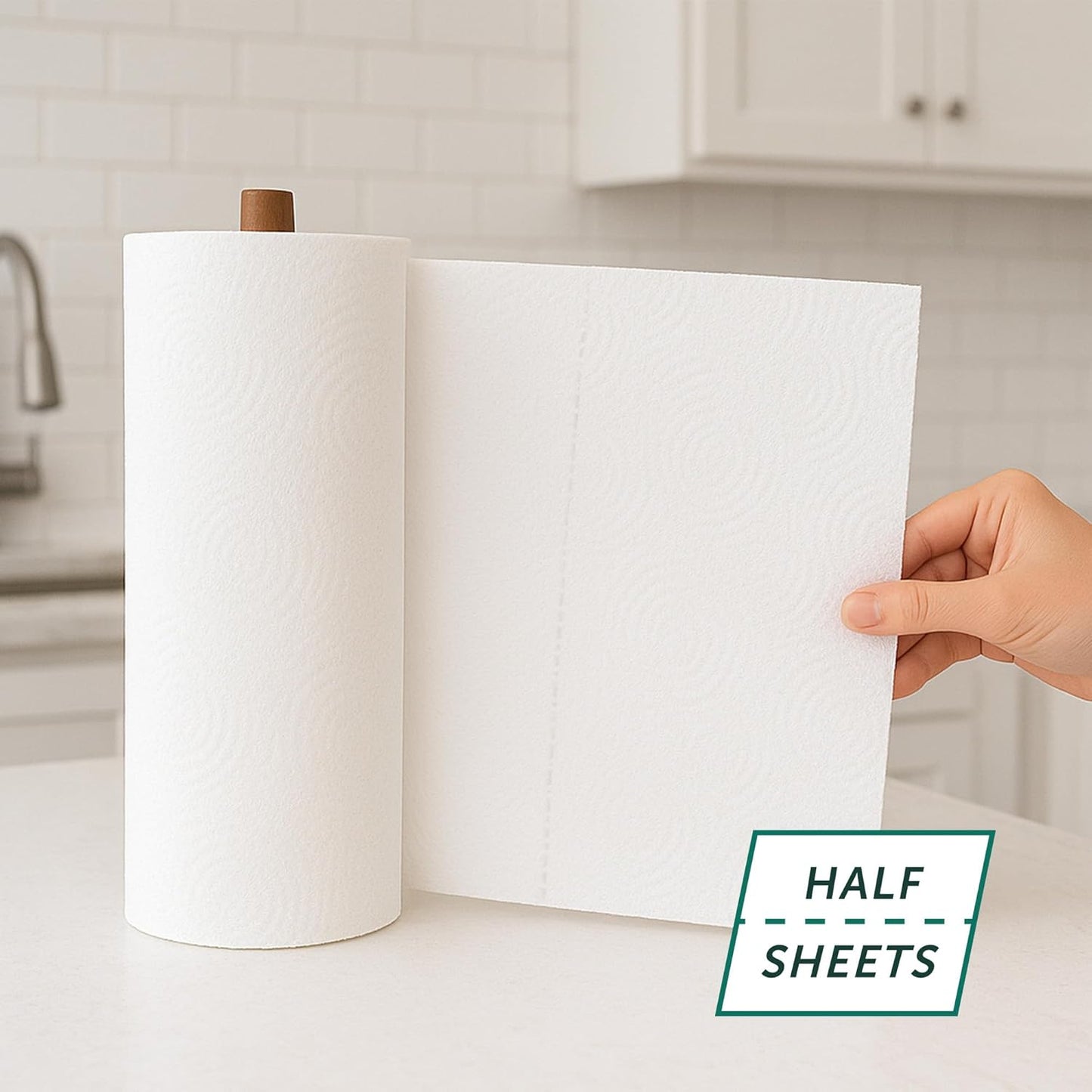 Sierra Hygenics Max 2-Ply Paper Towels - 160 Sheets Per Roll | Pack of 12 Rolls (11" x 7")