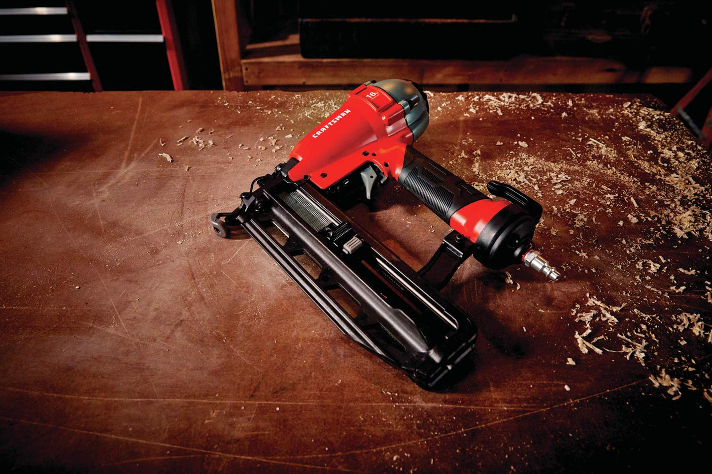 CRAFTSMAN Finish Nailer, 16GA, Oil Free Pump, Pneumatic (CMPFN16K)