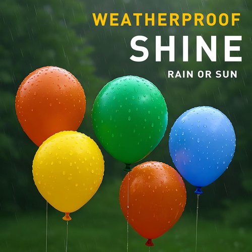 Balloon Shine Spray - 15oz High Shine Formula for Long-Lasting Latex & Foil Balloons | Waterproof & Instant Gloss