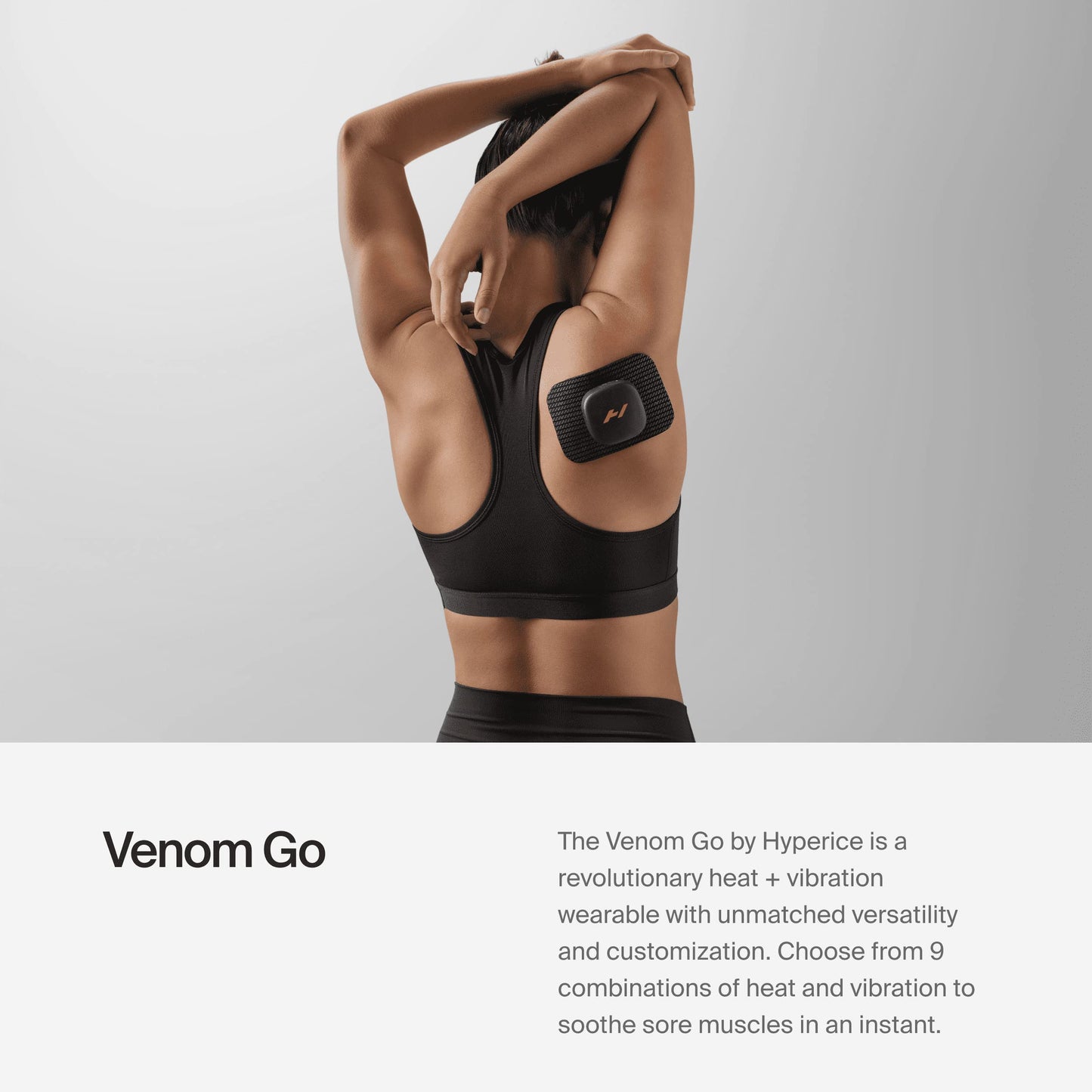 Hyperice Venom Go - Advanced Heat + Vibration Wearable (Venom Go)