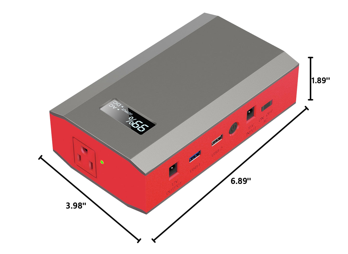 Portable Power Station with Solar Panel 30W, 120W 110V USB-C Solar Power Pack Battery Generator with Panel, Solar Power Bank with AC Outlet for Laptop Smart Device RV VAN Outdoor Tent Camping