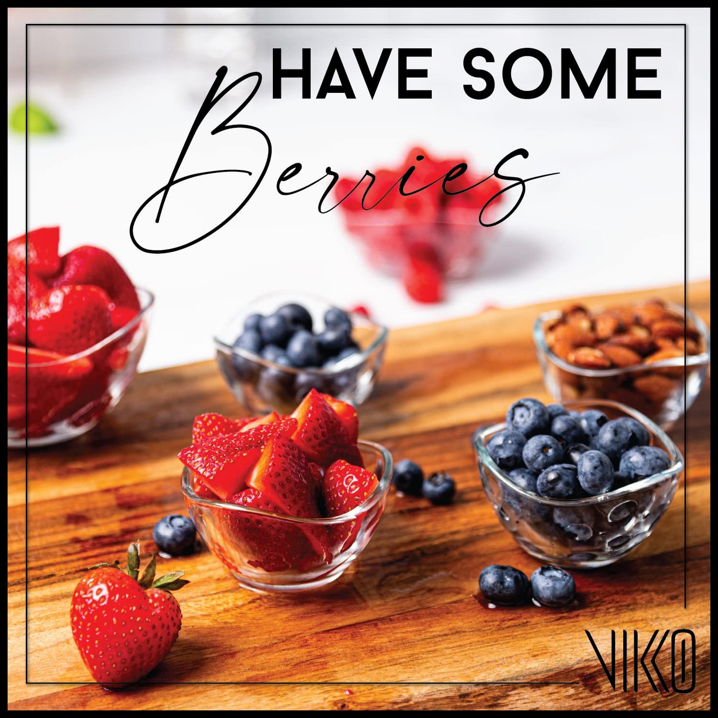 Vikko Mini Glass Bowls, Set of 12 Soy Sauce Dishes, Small 2.25 Ounce Dipping Sauce Cups, Dipping Bowls, Multi Purpose Small Glass Bowls for Dessert, Candy, Kitchen Prep, Dishwasher Safe